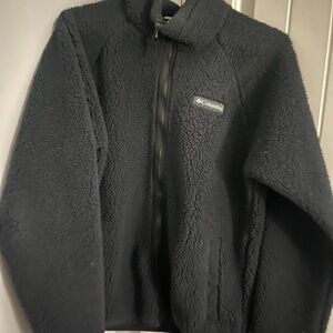 Columbia Black Men’s Sherpa Full Zip Up Jacket